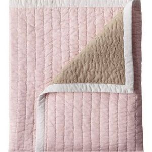 Mini Cabin Quilt, Shell/Mocha